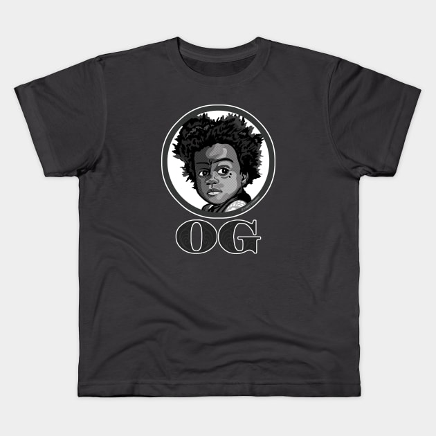 OG Buckwheat Kids T-Shirt by FanboyMuseum